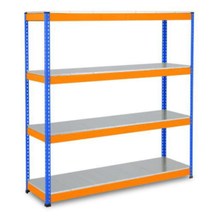 Rack-Up 900 Shelving System 2m x 900 x 1800mm | 4 Shelves | 400kg UDL