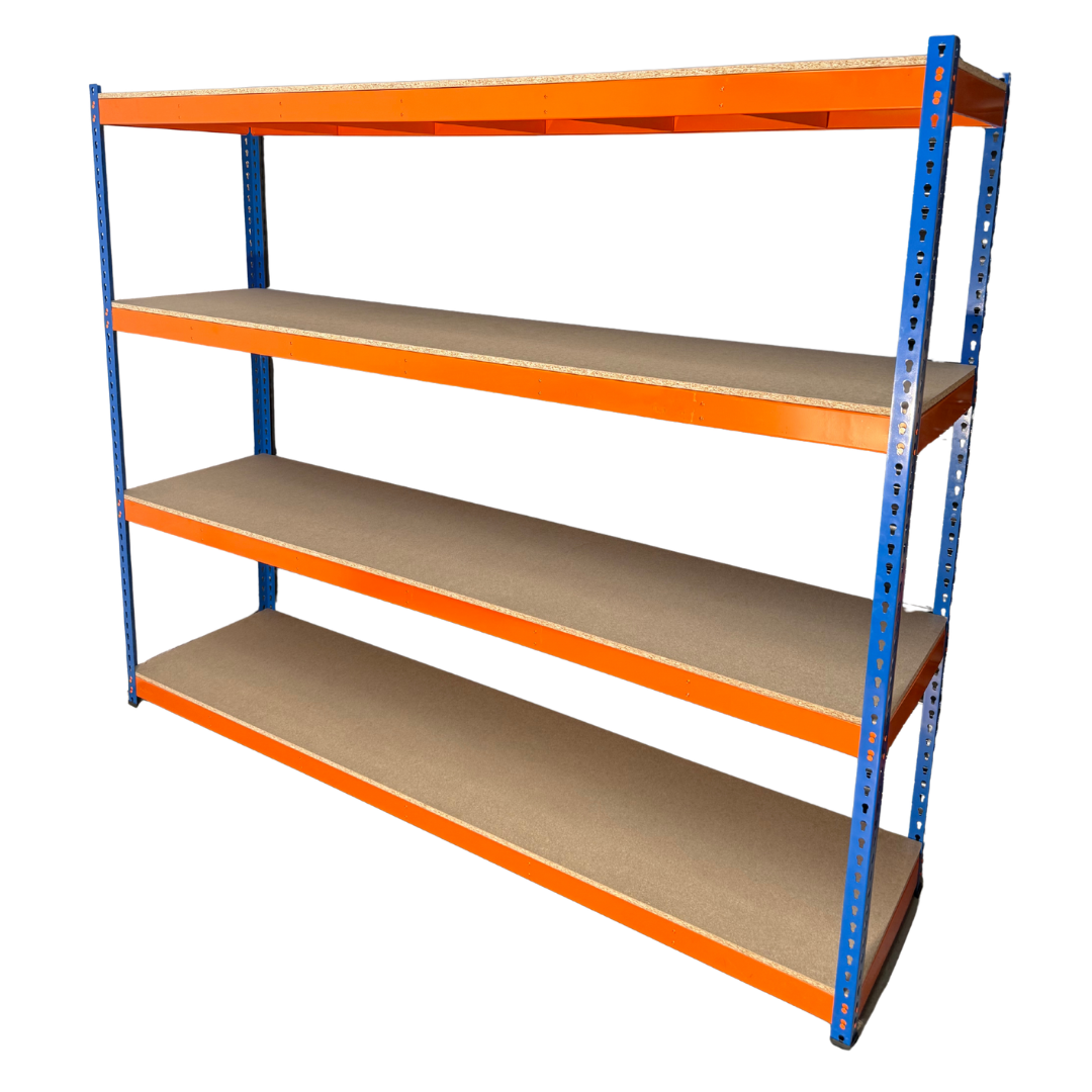 Rack-Up 600 Shelving System 600 x 2400mm | 4 Shelves | 450kg UDL