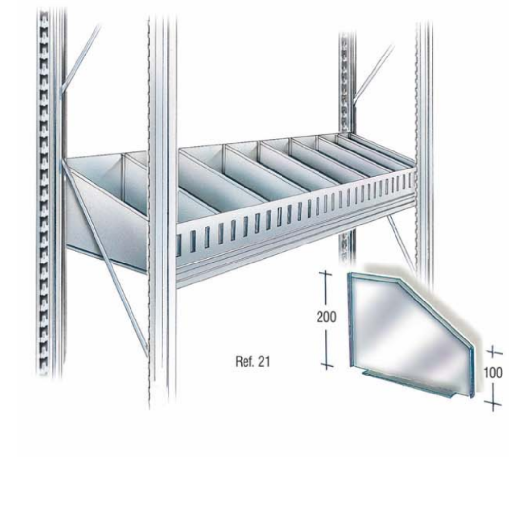 Bin Fronts 100 mm